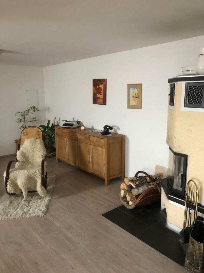 Alte Schule Cafe Und Pension Drehna Εξωτερικό φωτογραφία